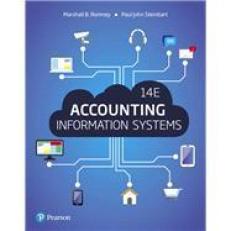 Accounting Information Systems 14th