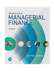 Principles of Managerial Finance 15th