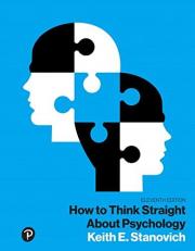 How to Think Straight about Psychology, Books a la Carte 11th