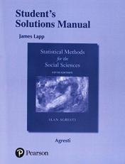 Student's Solutions Manual for Statistical Methods for the Social Sciences 5th