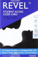 Revel Access Code for Human Sexuality in a Changing World 10th