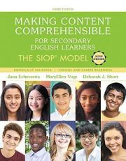 Making Content Comprehensible for Secondary English Learners : The SIOP Model 3rd