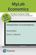MyLab Economics with Pearson EText -- Access Card -- for Introduction to Econometrics 4th