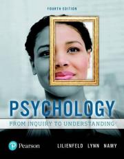 Psychology : From Inquiry to Understanding 4th