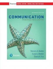 Communication : Principles for a Lifetime 7th