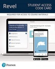 Revel for Theories of Personality : Understanding Persons -- Access Card 7th
