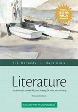 Literature : An Introduction to Fiction, Poetry, Drama, and Writing, MLA Update Edition 13th