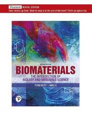 Biomaterials : The Intersection of Biology and Materials Science 