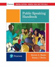 Public Speaking Handbook [RENTAL EDITION] 6th
