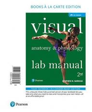 Visual Anatomy and Physiology Lab Manual, Pig Version, Books a la Carte Edition 2nd