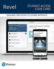 Revel for Explore Theatre : A Backstage Pass -- Access Card 2nd