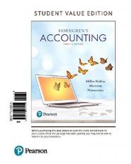 Horngren's Accounting, Student Value Edition Plus Mylab Accounting with Pearson EText -- Access Card Package 12th