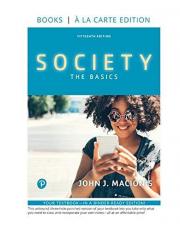 Society : The Basics, Books a la Carte Edition 15th