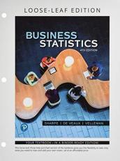 Business Statistics Student Value Edition Plus Mylab Statistics with Pearson EText -- Access Card Package 4th