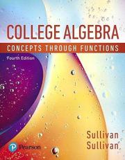 College Algebra : Concepts Through Functions, Books a la Carte Edition 4th
