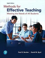 Methods for Effective Teaching : Meeting the Needs of All Students, with Enhanced Pearson EText -- Access Card Package 8th