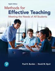 Methods for Effective Teaching: Meeting the Needs of All Students 8th