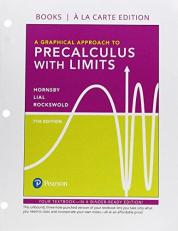 Graphical Approach to Precalculus with Limits, a, Books a la Carte Edition 7th
