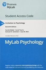MyLab Psychology with Pearson EText -- Standalone Access Card -- for Invitation to Psychology 7th