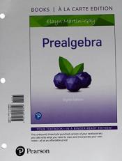 Prealgebra, Books a la Carte Edition 8th