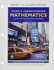 Using and Understanding Mathematics, Books a la Carte Edition 7th