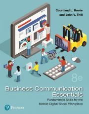 Business Communication Essentials: Fundamental Skills for the Mobile-Digital-Social Workplace 8th