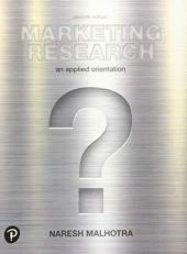 Marketing Research : An Applied Orientation 7th