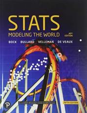 MyLab Statistics with Pearson eText -- Standalone Access Card -- for Stats : Modeling the World 