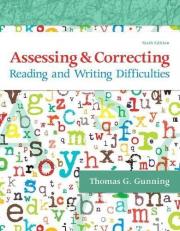 Assessing and Correcting Reading and Writing Difficulties, Updated Edition 6th