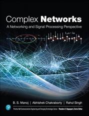 Complex Networks : A Networking and Signal Processing Perspective 