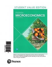 Microeconomics, Student Value Edition 13th