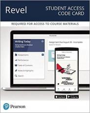 Revel for Writing Today -- Access Card 4th