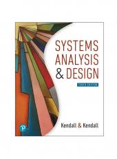 Systems Analysis and Design 10th