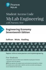 MyLab Engineering with Pearson EText -- Access Card -- for Engineering Economy 17th