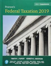 Pearson's Federal Taxation 2019 Comprehensive Plus Mylab Accounting with Pearson EText -- Access Card Package 