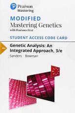 Modified Mastering Genetics with Pearson EText -- Standalone Access Card -- for Genetic Analysis : An Integrated Approach 3rd