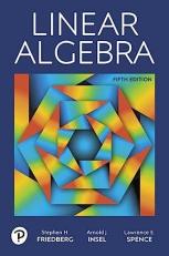 Linear Algebra 5th