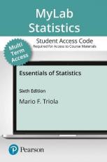 MyLab Statistics with Pearson EText Access Code (24 Months) for Essentials of Statistics