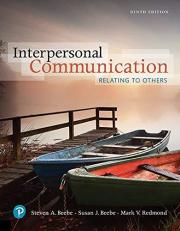 Interpersonal Communication (Looseleaf) 9th
