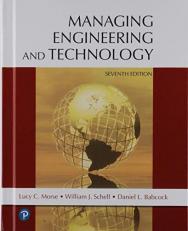 Managing Engineering and Technology 7th
