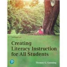 Creating Literacy Instruction for All Students 10th