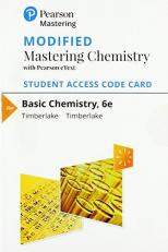 Modified Mastering Chemistry with Pearson EText -- Standalone Access Card -- for Basic Chemistry 6th