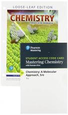 Chemistry : A Molecular Approach, Loose-Leaf Plus Mastering Chemistry with Pearson EText -- Access Card Package 5th