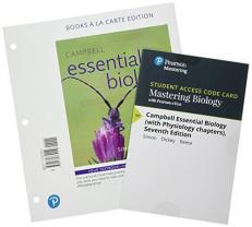 Campbell Essential Biology with Physiology, Books a la Carte Plus MasteringBiology with Pearson EText -- Access Card Package 6th