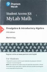 MyLab Math with Pearson EText Access Code (24 Months) for Prealgebra and Introductory Algebra