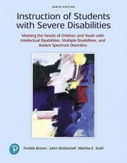 Instruction of Students with Severe Disabilities 9th