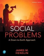 Social Problems : A down-To-Earth Approach 13th