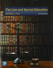 The Law and Special Education 5th