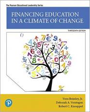 Financing Education in a Climate of Change 13th