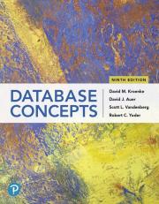 Database Concepts 9th